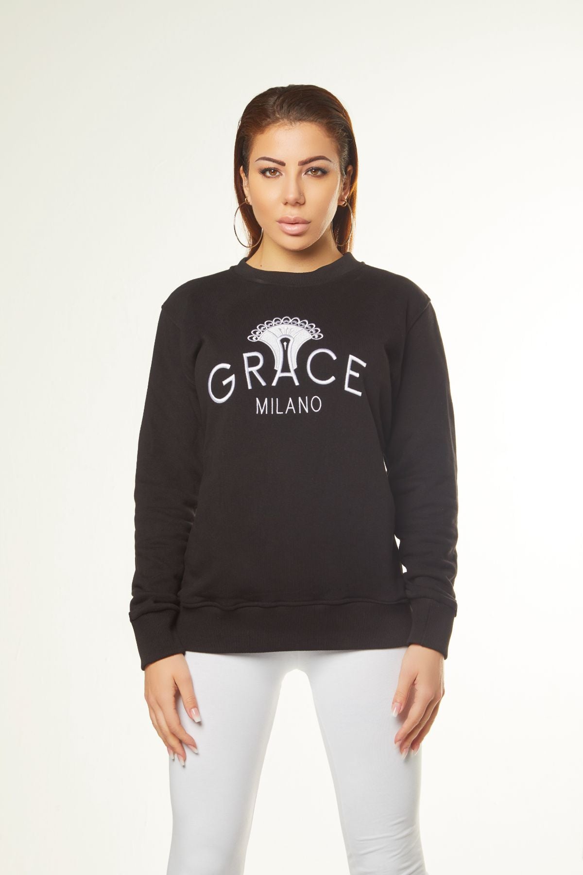 WOMAN ドリアン クルーネック スウェットシャツ