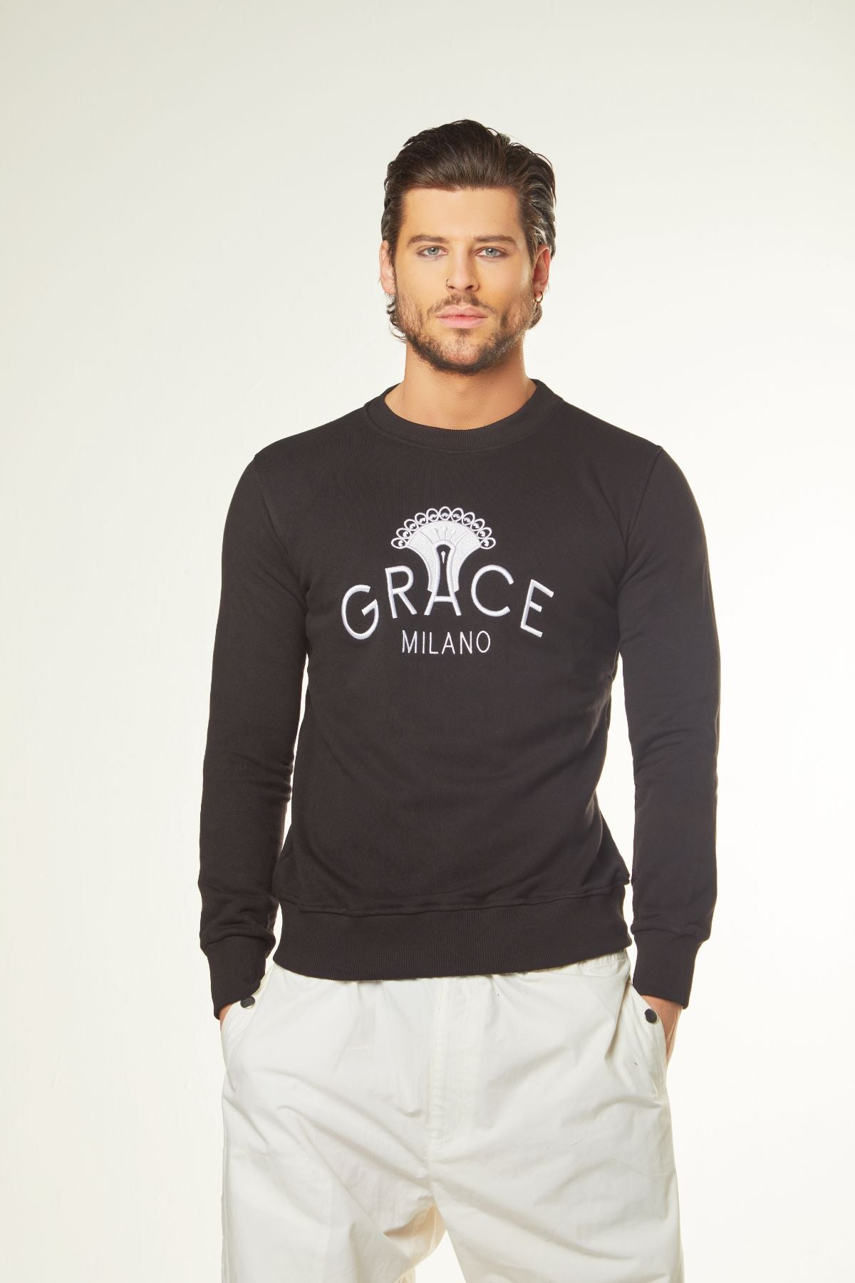 MAN ドリアン クルーネック スウェットシャツ