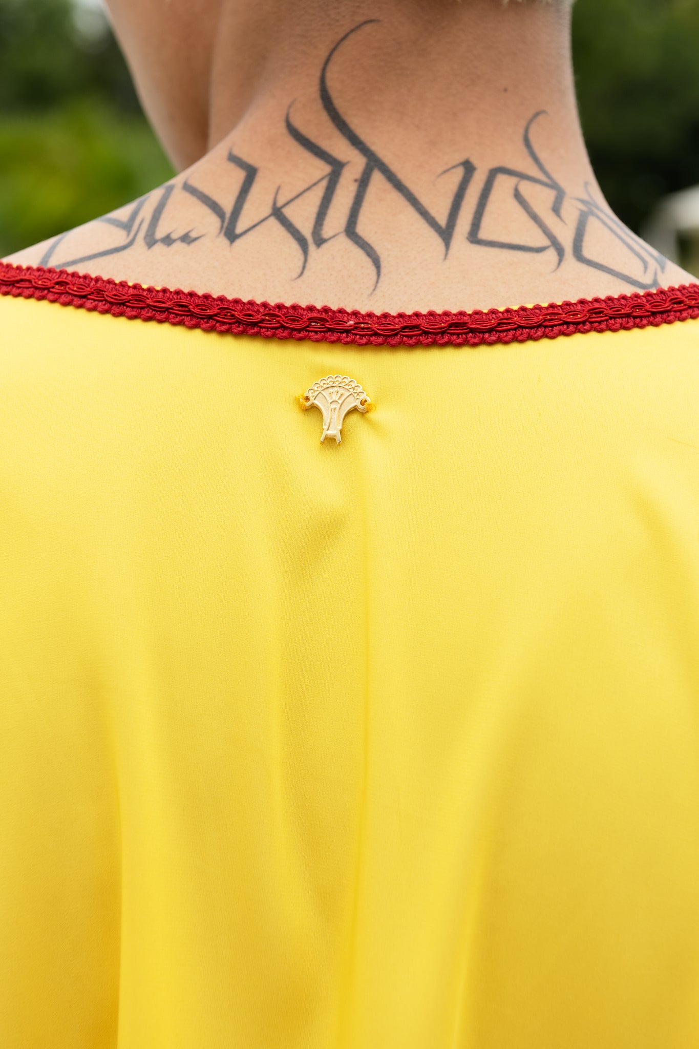 Kimono Uomo "Hiloya" Yellow