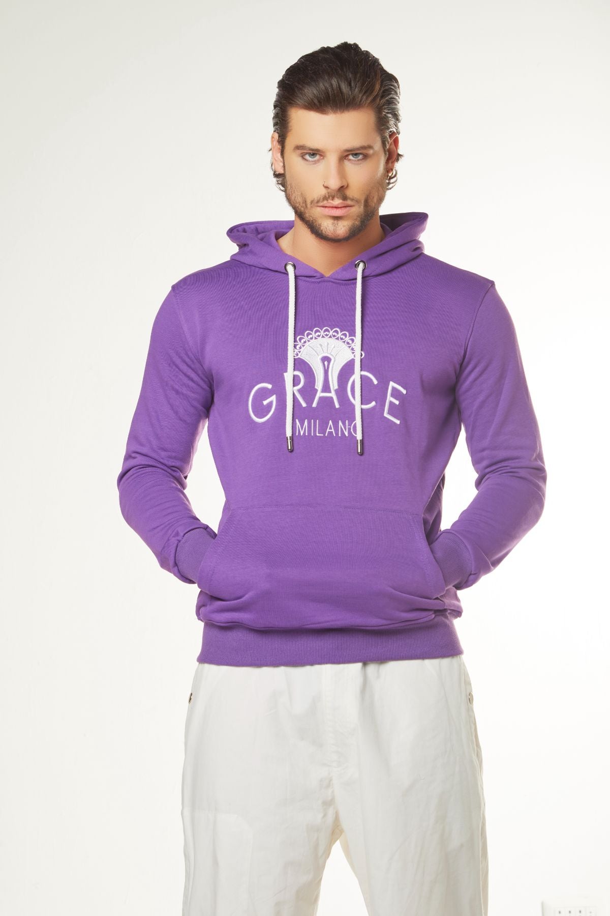 Felpa con cappuccio UOMO Grace